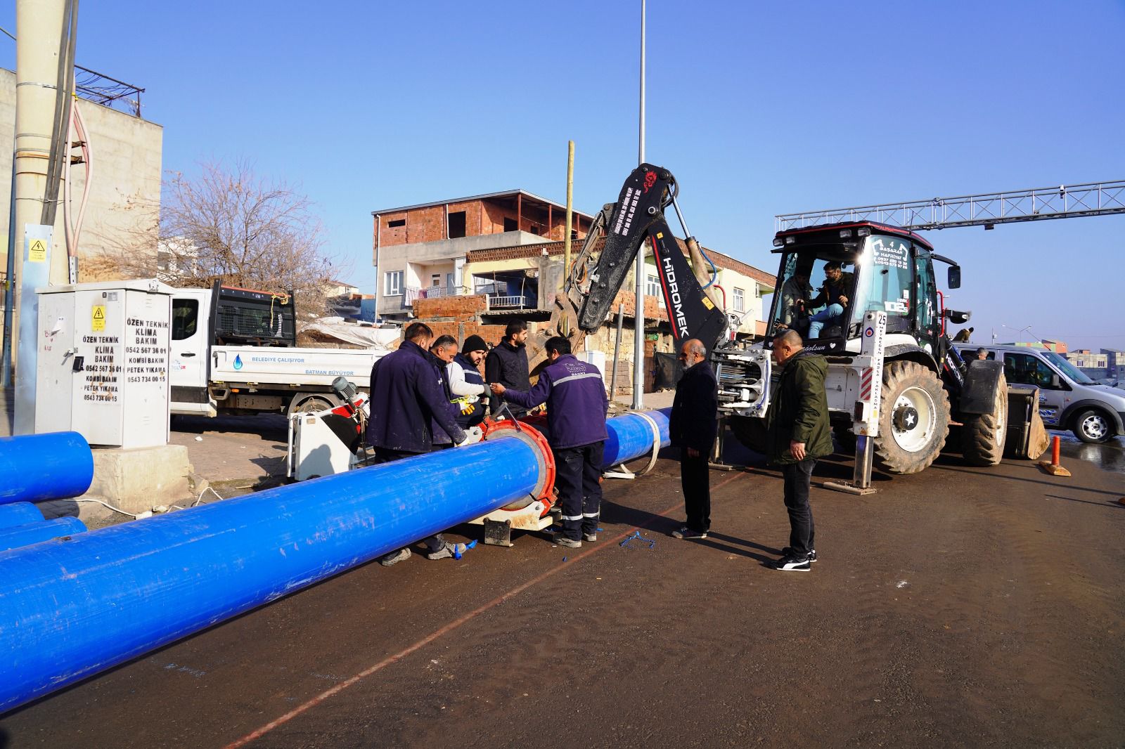 Cizre Caddesi’ne su sorununa köklü çözüm