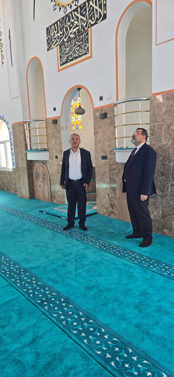 Müftü Durmuş’tan Ebubekir Camii’ne ziyaret