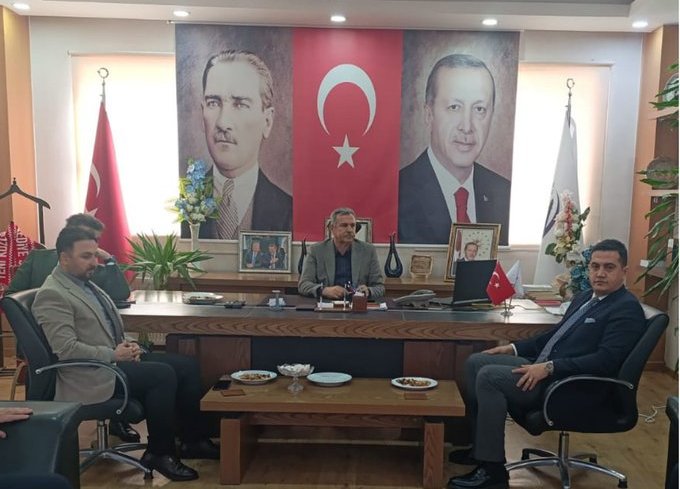 Müdür Canpolat’tan Kozluk Belediye Başkanı Işık’a ziyaret