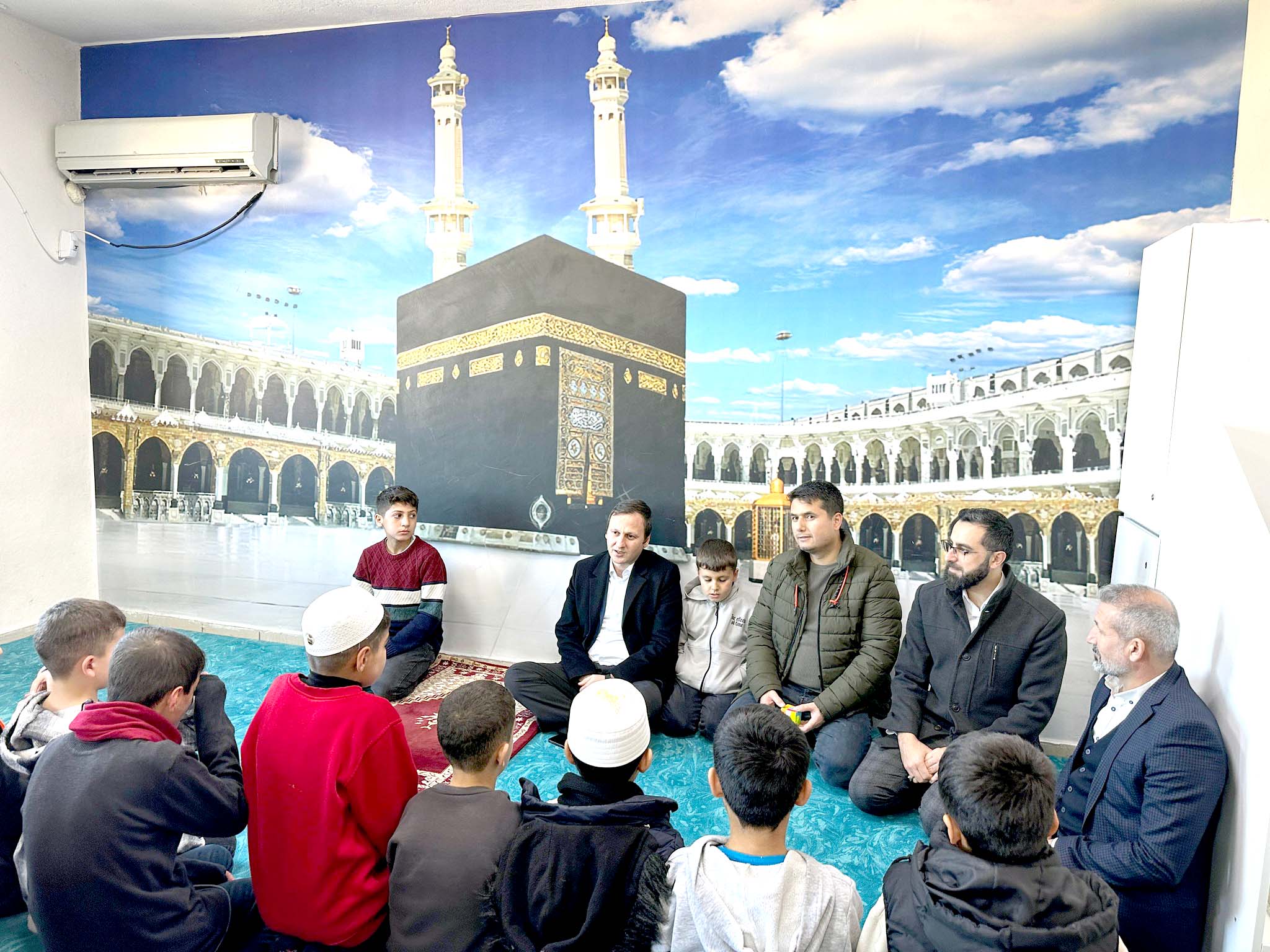 Kaymakam Güngör, Hafızlık öğrencileriyle bir araya geldi