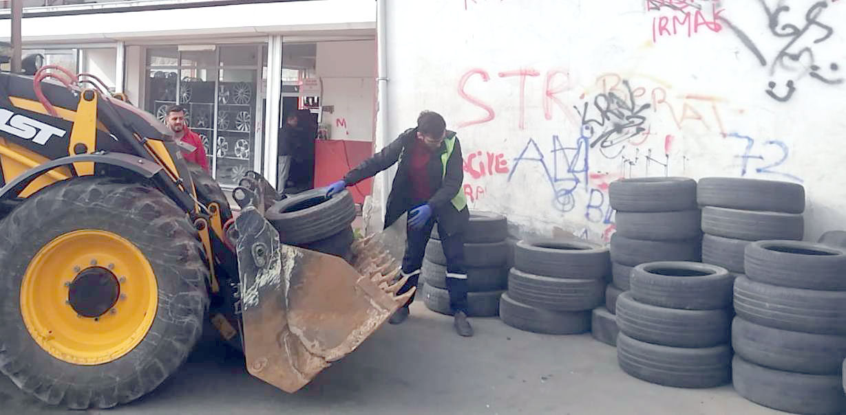 Batman Belediyesinden çevreye önemli katkı: 130 Bin Kg Lastik Geri Dönüştürüldü