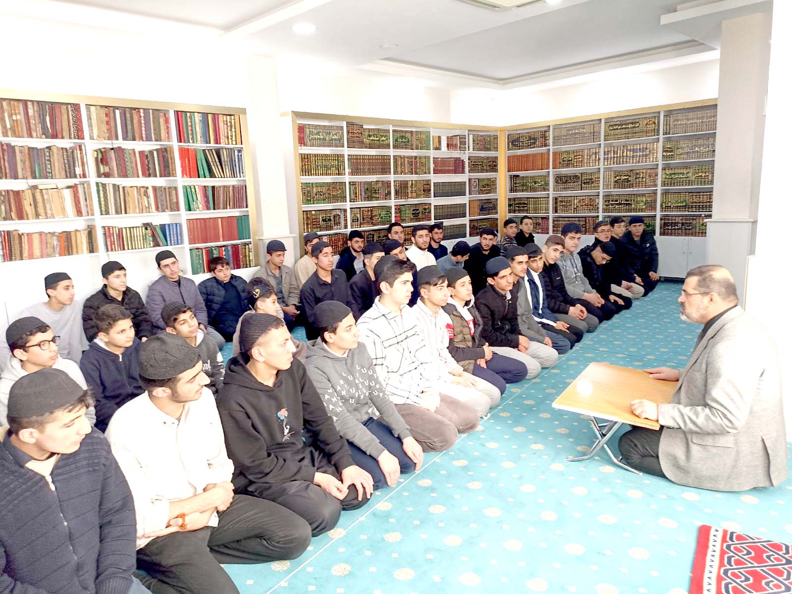 Müftü Durmuş, İmam Şafii Kur’an Kursu’nu Ziyaret Etti