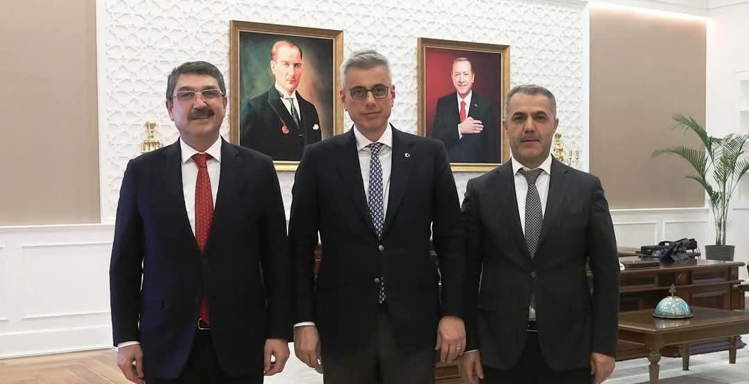 Nasıroğlu ve Şansi’den Bakan Memişoğlu’na Ziyaret