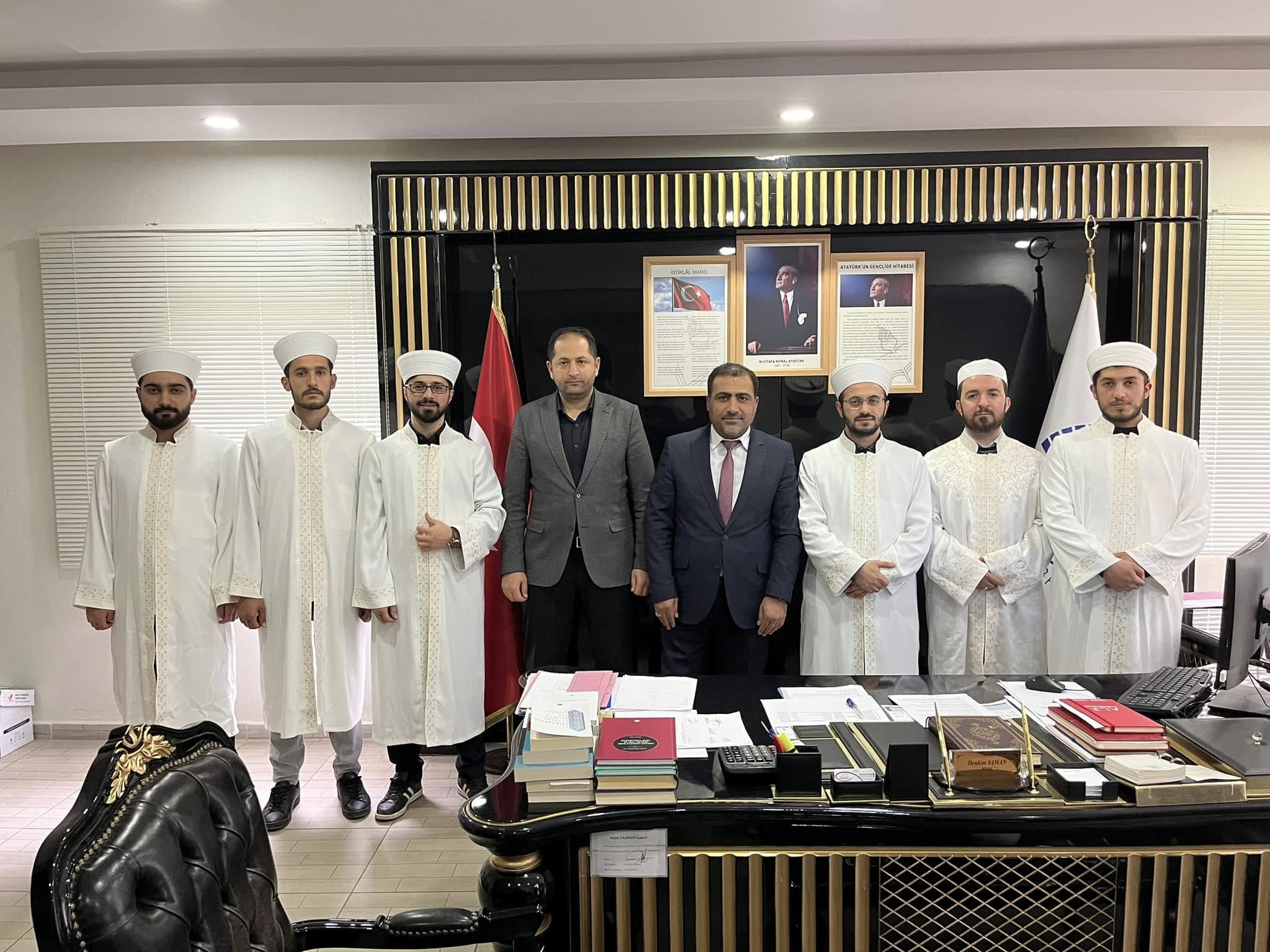 6 İmam Hatip göreve başladı