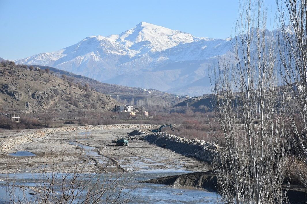 Sason’da DSİ tarafından ıslah çalışmaları devam ediyor