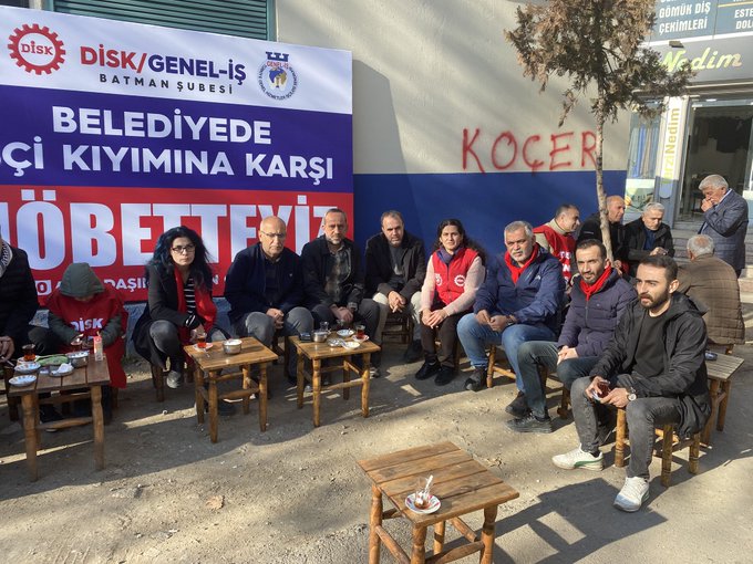 SES Batman Şubesi, İşçilerin Direnişine Destek Verdi
