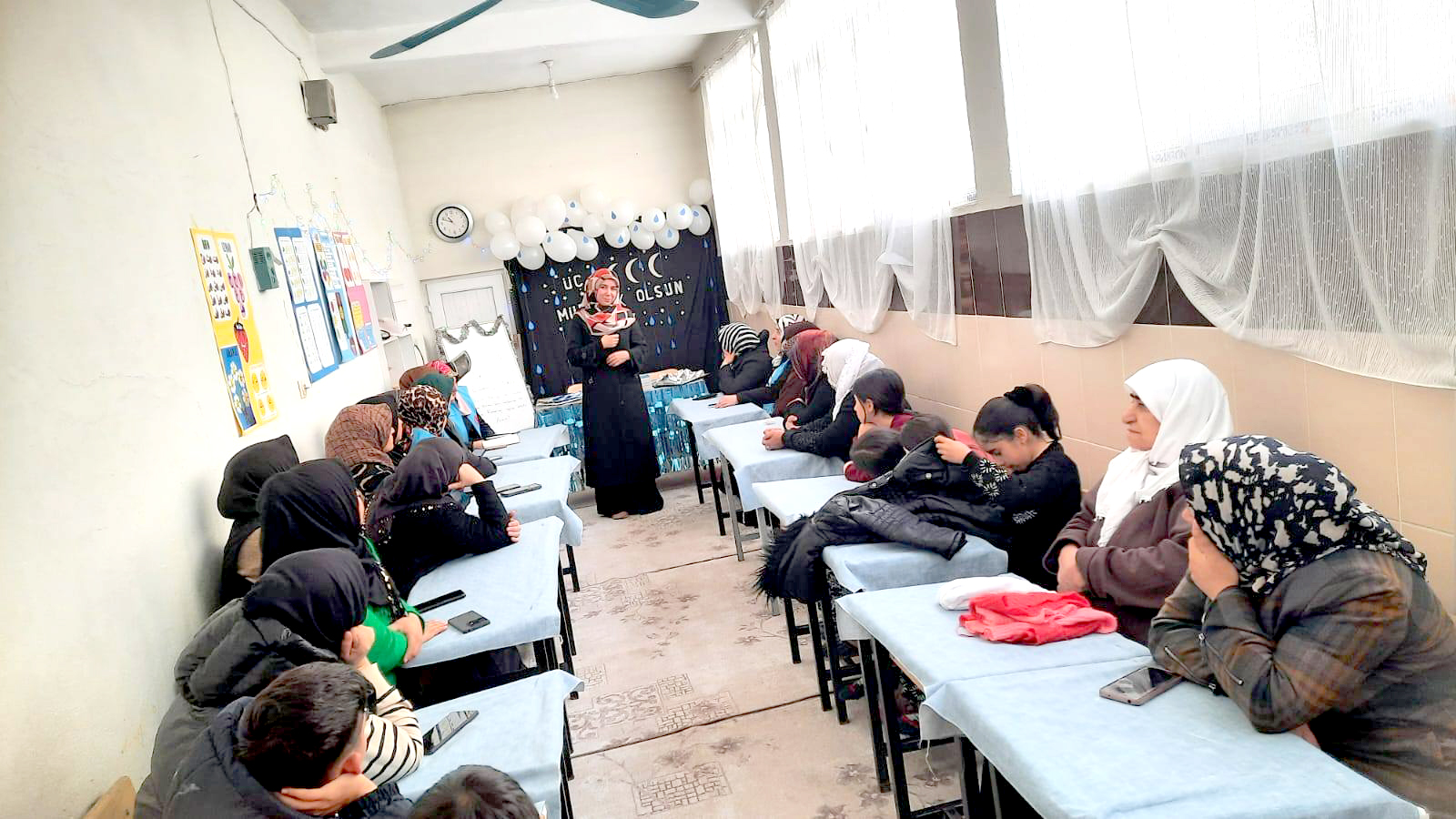 Haliliye Kız Kur’an Kursunda Üç Aylar programı düzenlendi