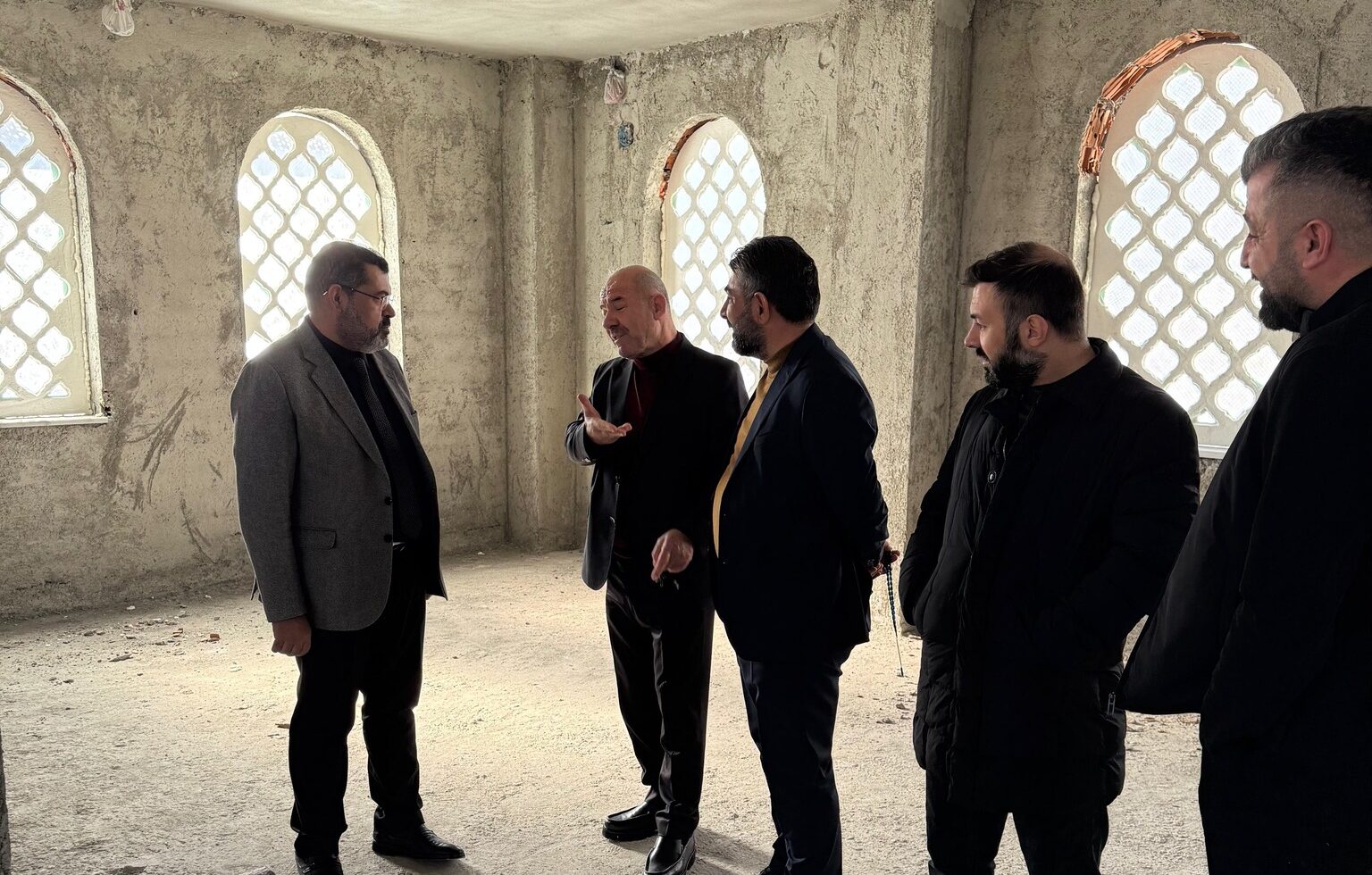 Dinç Ailesi, Zeynelabidin Camii inşaatını destekliyor