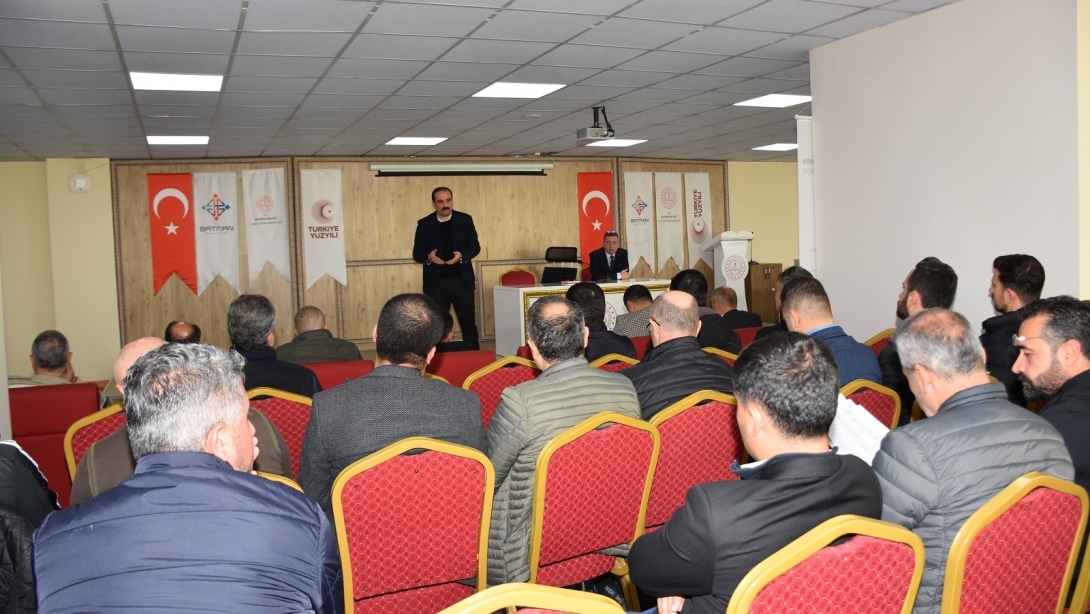 2. Dönem Başı Temel Eğitim Kurum Müdürleri Bilgilendirme Toplantısı Yapıldı