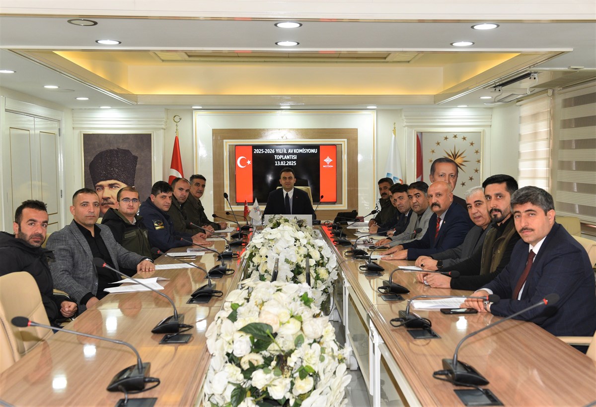 İl Av Komisyonu Toplantısı Gerçekleştirildi