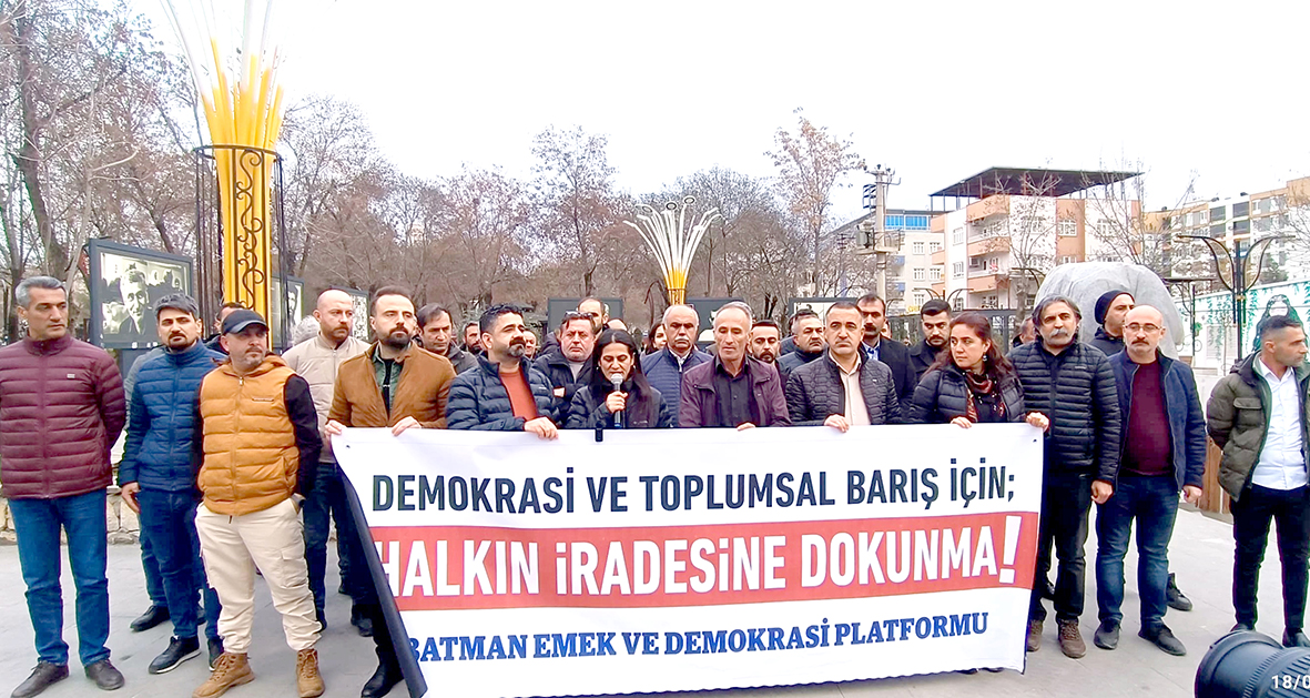 Emek ve Demokrasi Platformu’ndan Kayyım tepkisi
