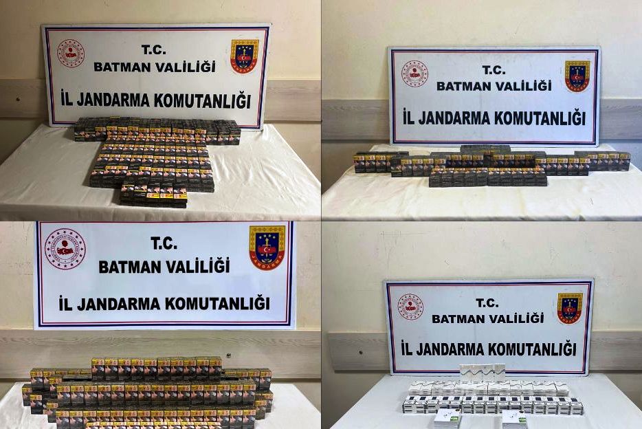 Hasankeyf’te Jandarmadan Kaçakçılık Operasyonu : 757 Paket Kaçak Sigara ve 2 AirPods ele Geçirildi