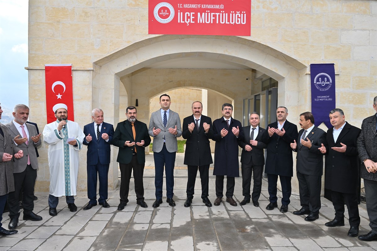 İlçe Müftülük Binası Dualarla Açıldı