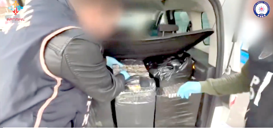 Kovalamaca sonucu yakalandı