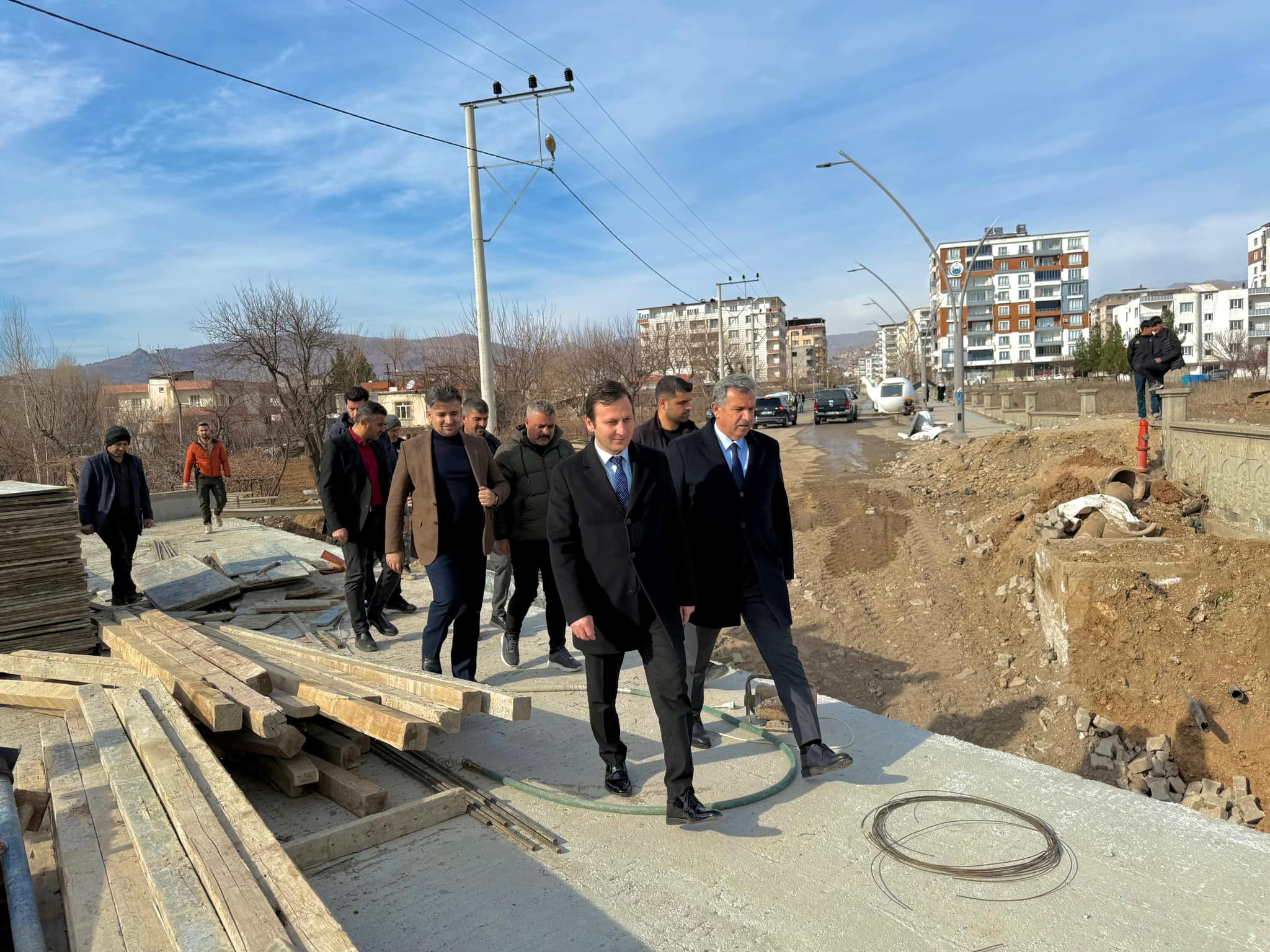 Kumlupınar Grup Köy Yolu Menfez ve Köprü Yapımında sona gelindi