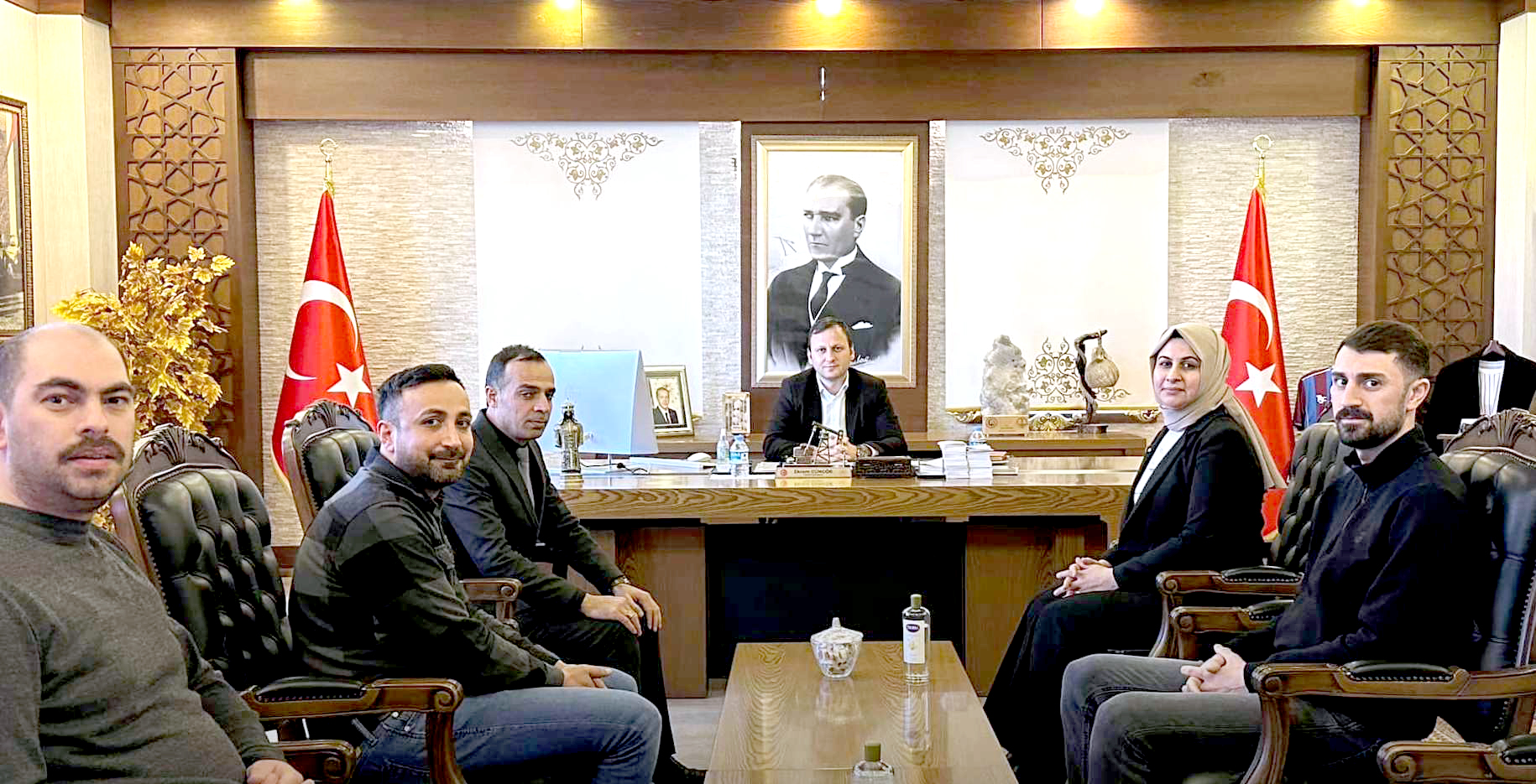 Kaymakam Güngör’e Vergi Haftası ziyareti