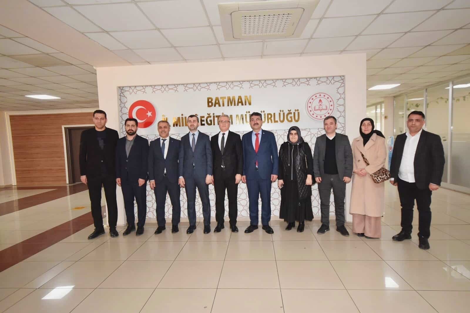 Nasıroğlu’ndan İl Milli Eğitim Müdürü Ciğer’e hayırlı olsun ziyareti