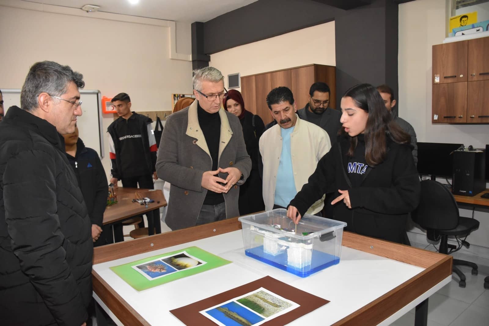 Müdür Ciğer, TÜBİTAK 2204 Bölge Finali’ne Katılacak Projeleri İnceledi