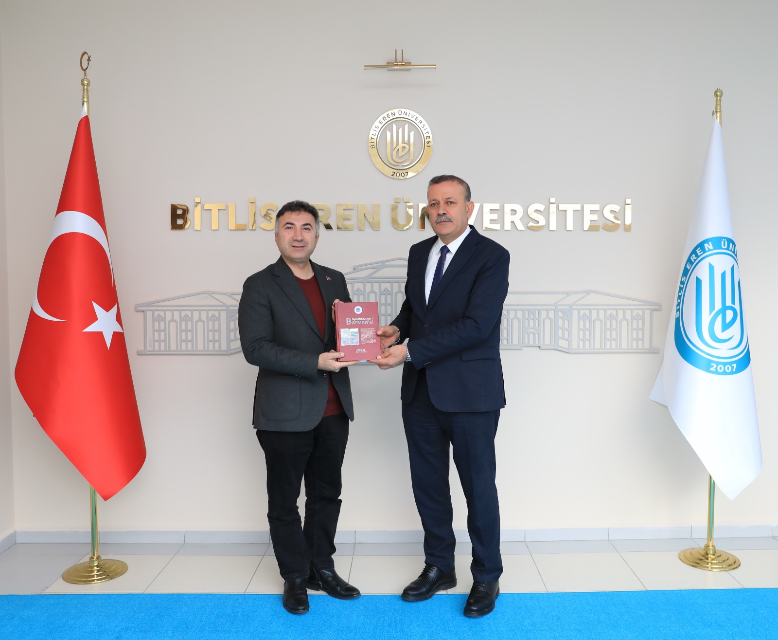 Batman Üniversitesi ve Bitlis Eren Üniversitesi arasında iş birliği görüşmesi