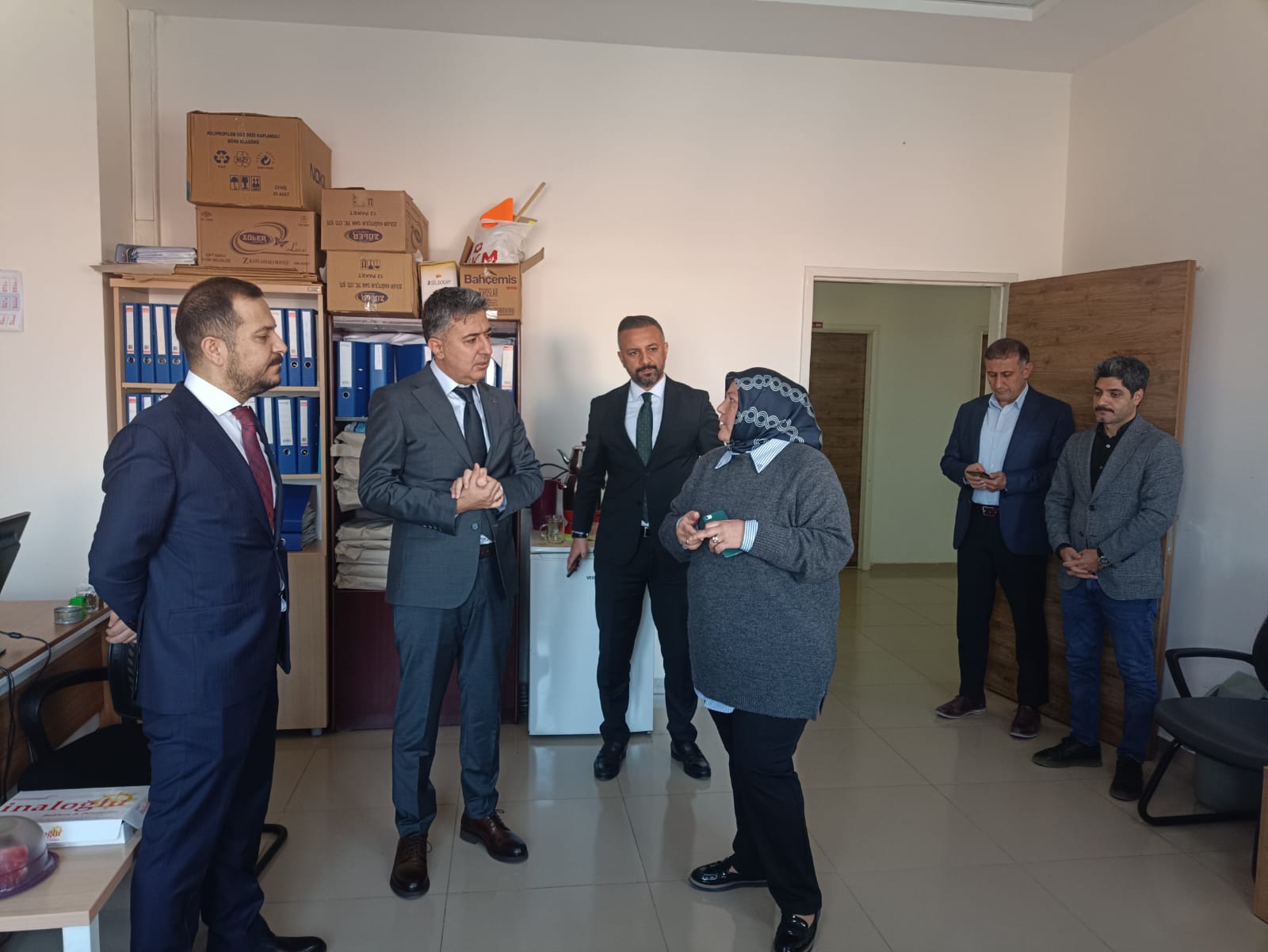 İl Sağlık Müdürü Solmaz’dan Halk Sağlığı Merkezine ziyaret