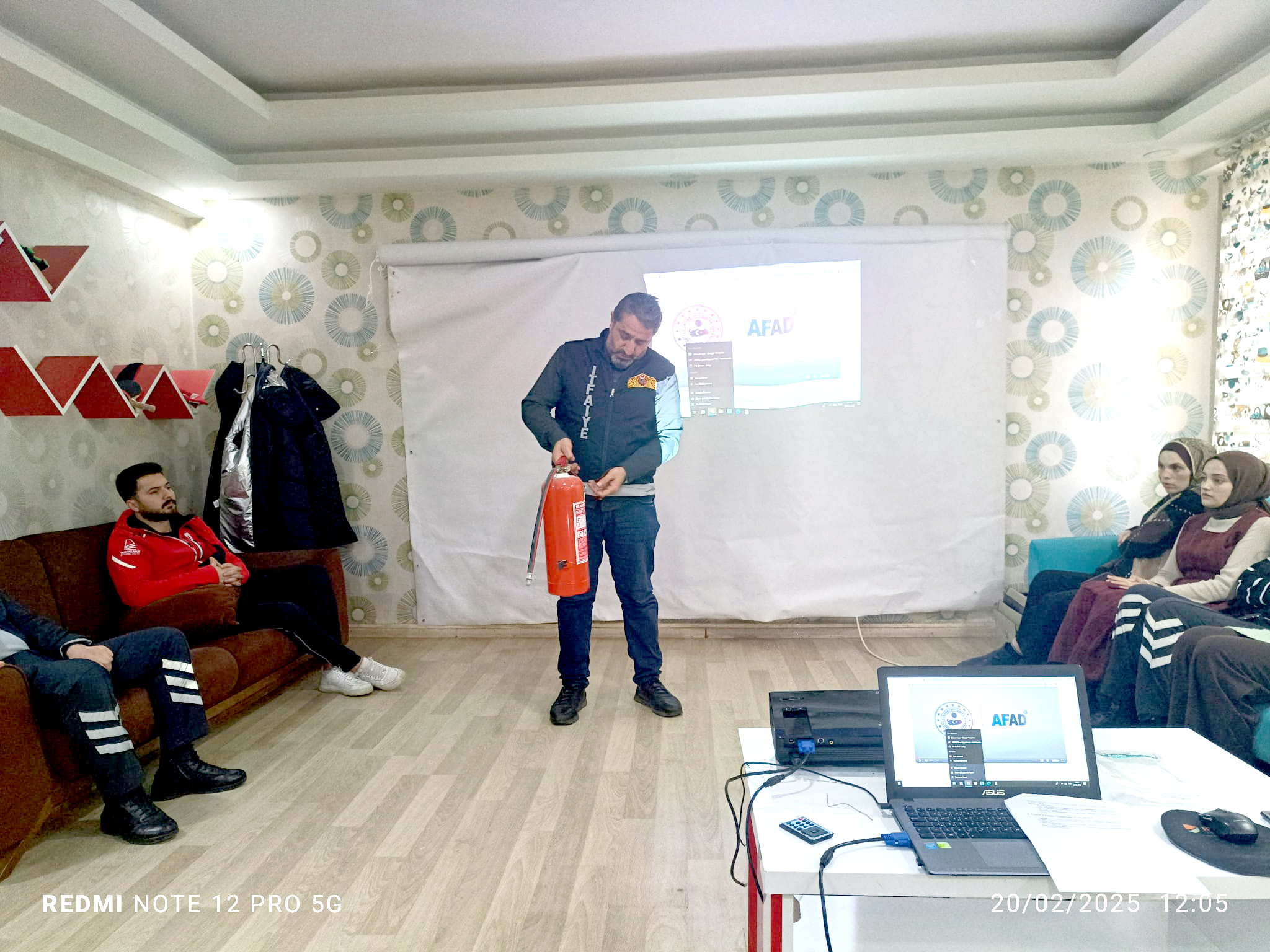 Sason Belediyesi’nden Yangın Güvenliği Eğitimi