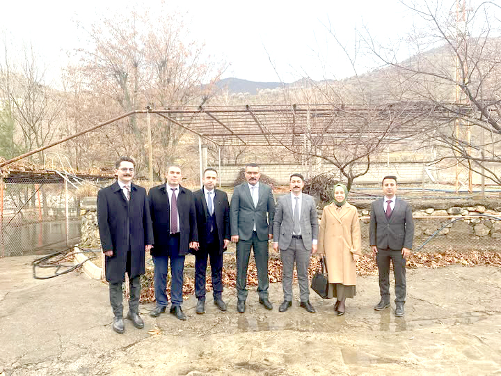 Başsavcı Şahingöz ve Heyeti Sason’u ziyaret etti