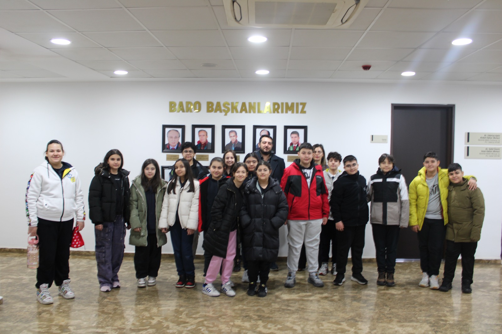 TED Koleji öğrencilerinden Baro’ya ziyaret