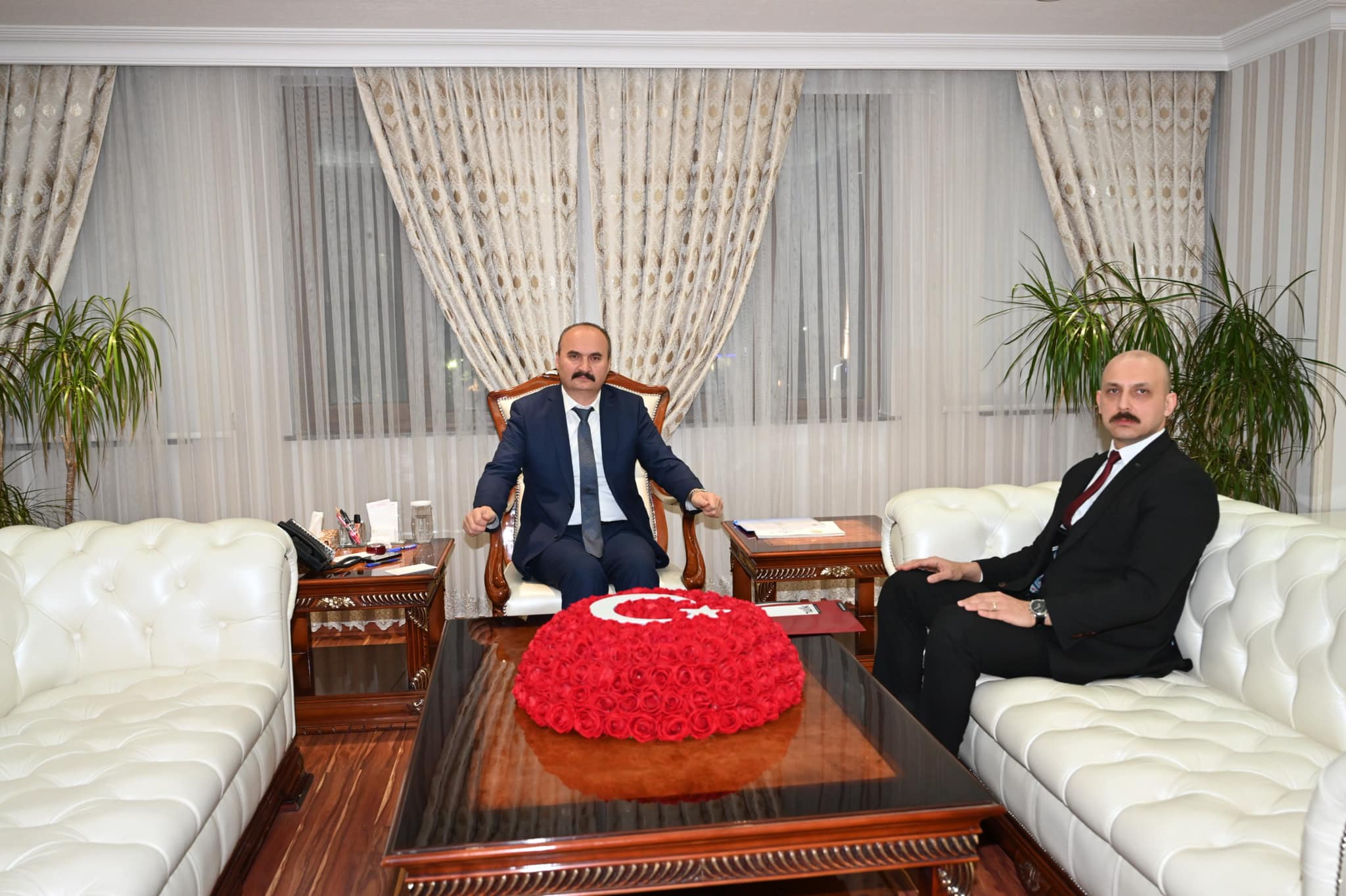 TÜİK Bölge Müdürü Çil’den Vali Canalp’e ziyaret