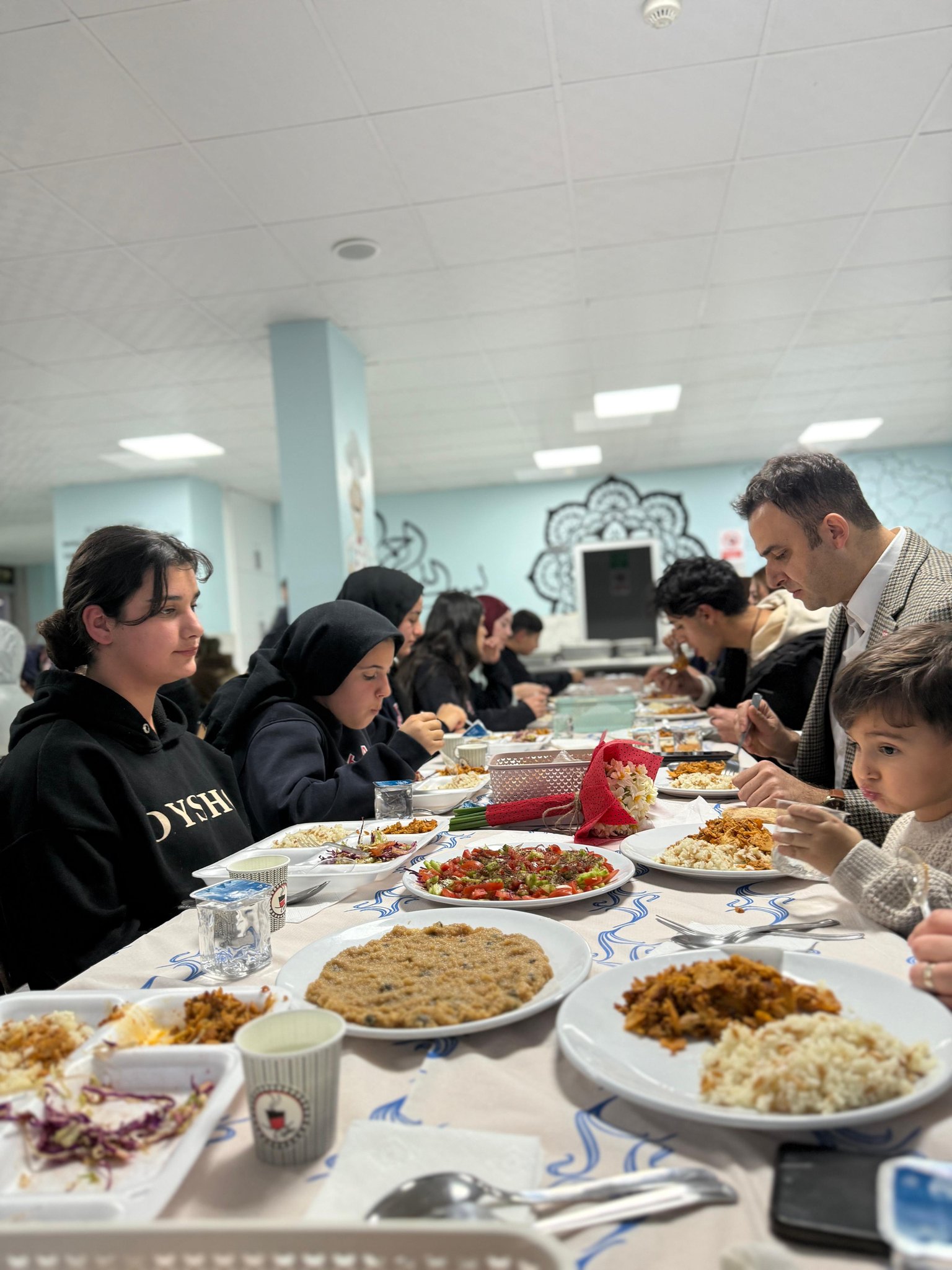 Kaymakam İmrak, yurt öğrencileriyle bir araya geldi