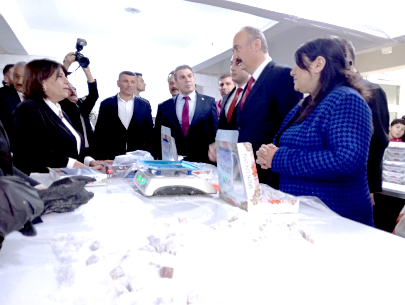 Lokum Üretim Yerini İnceledi