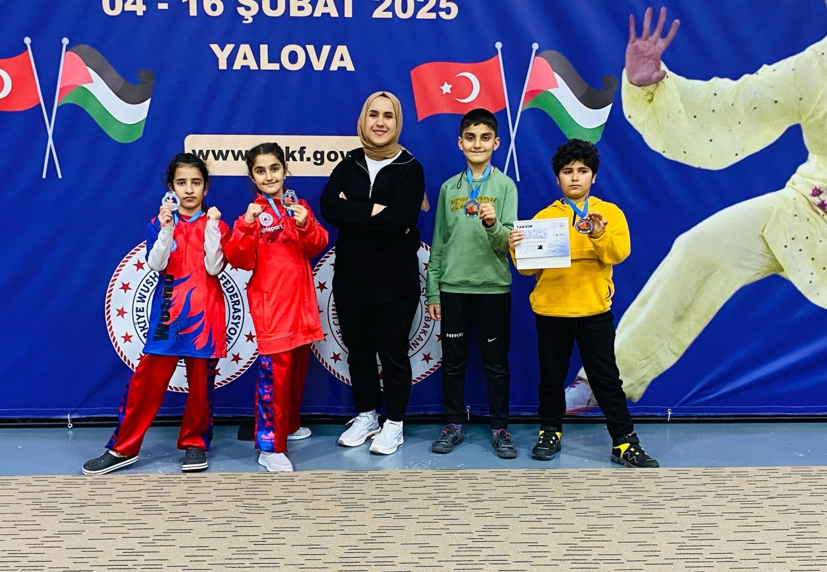 Minik Wushu’culardan Büyük Başarı