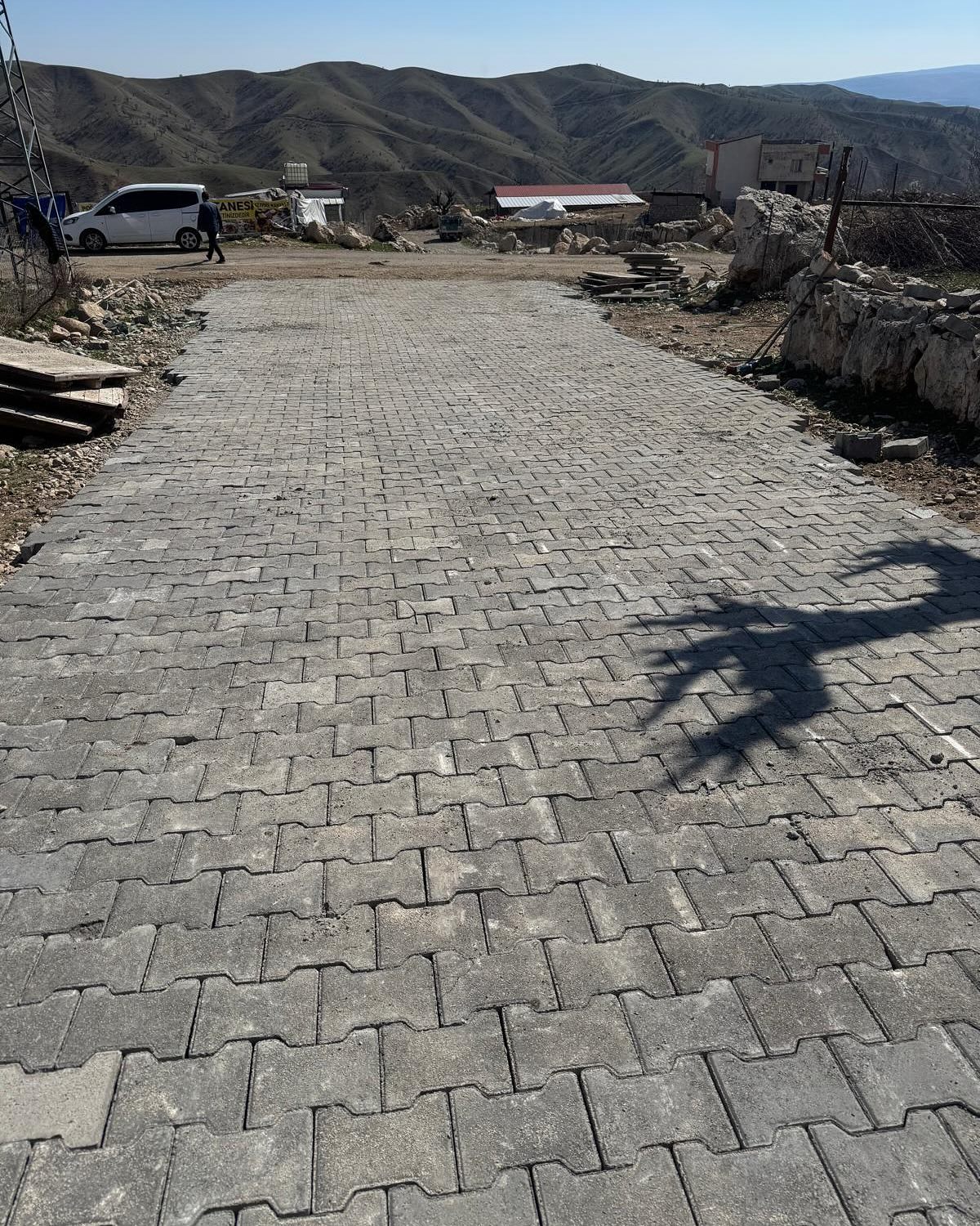 Acar Köyü’nde Parke Taşı Çalışması Tamamlandı