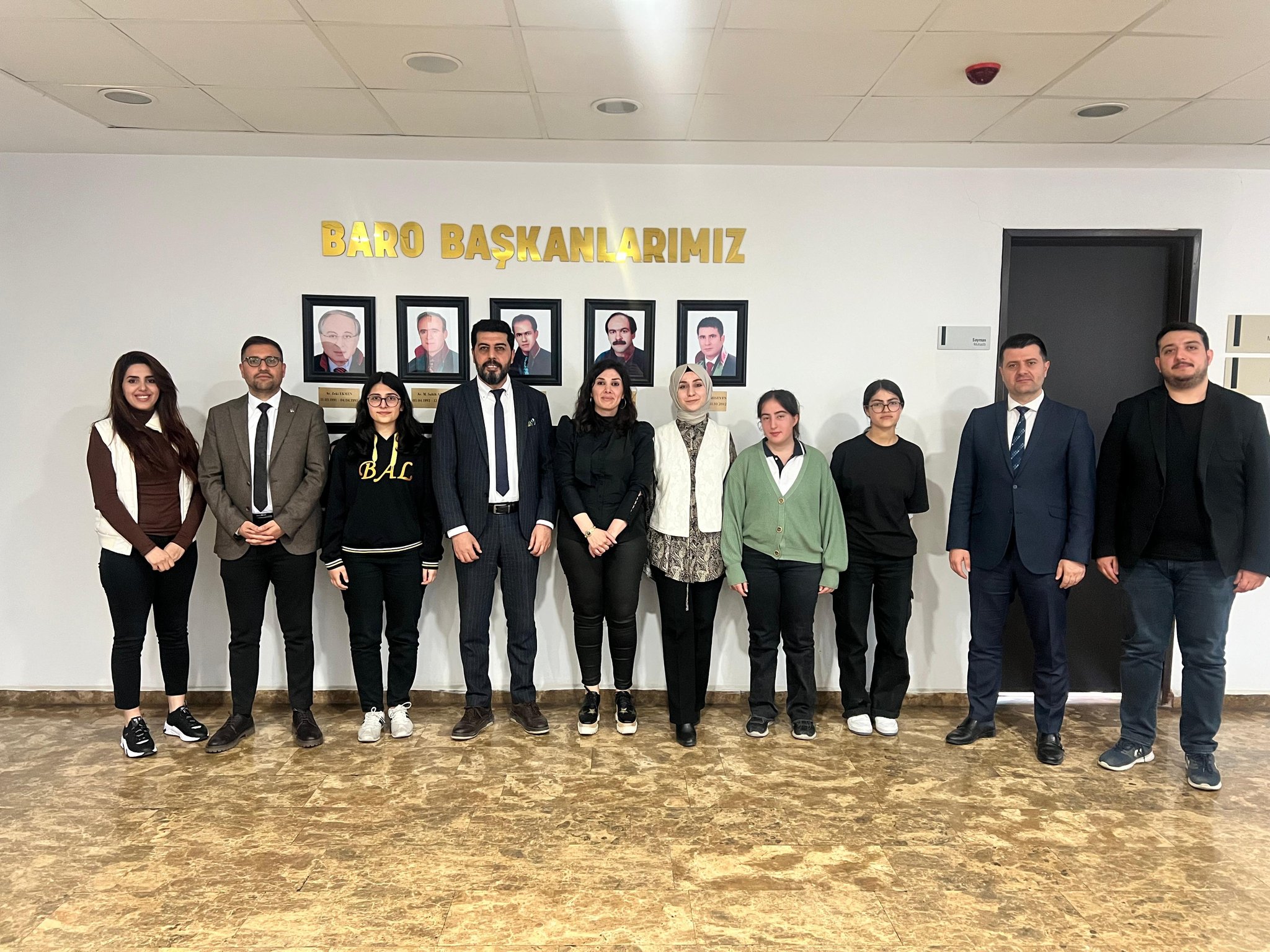 Batman Anadolu Lisesi Öğrencileri Batman Barosu’nda ağırlandı