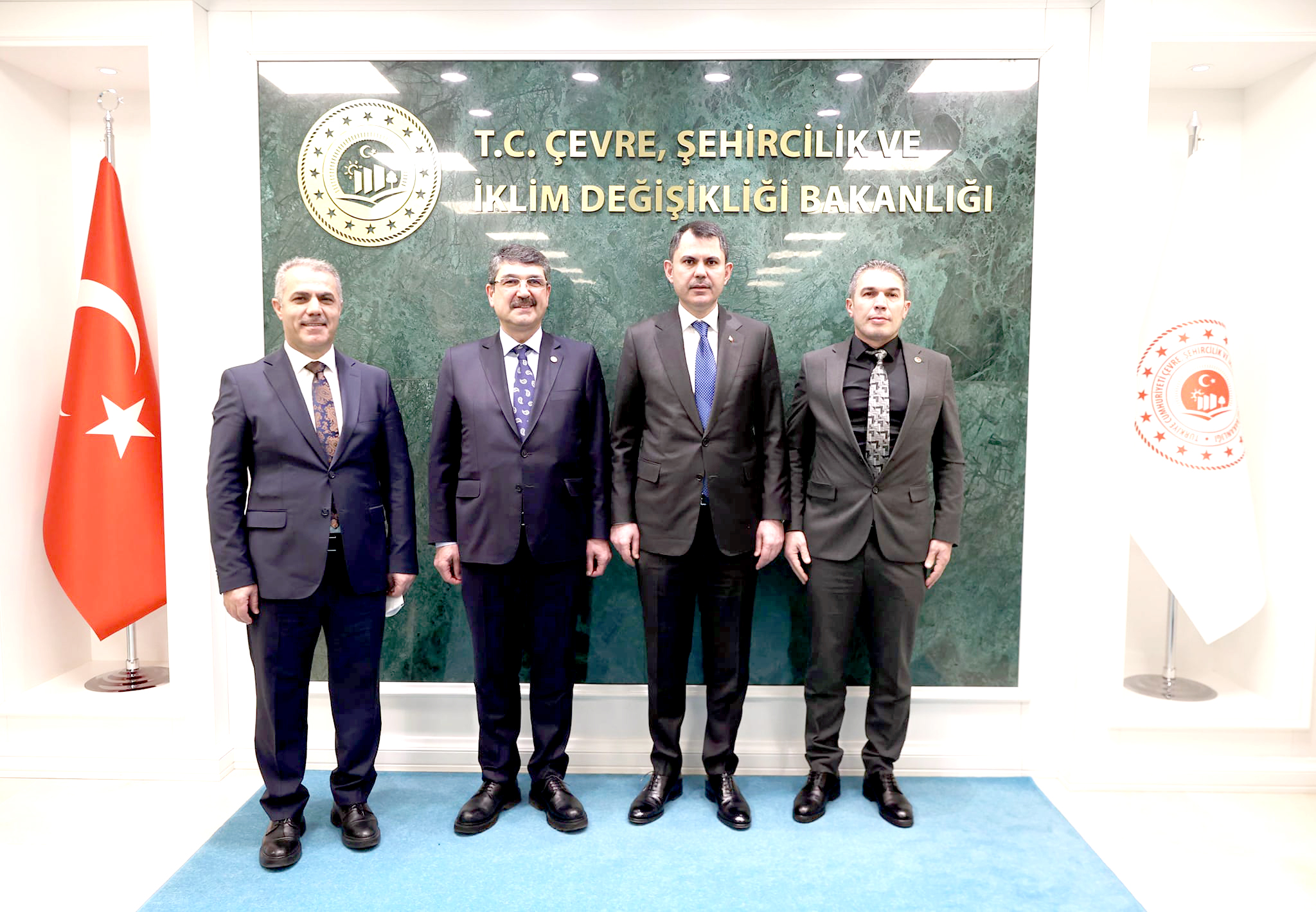 BAŞKAN DEMİR’DEN BAKAN MURAT KURUM’A ZİYARET