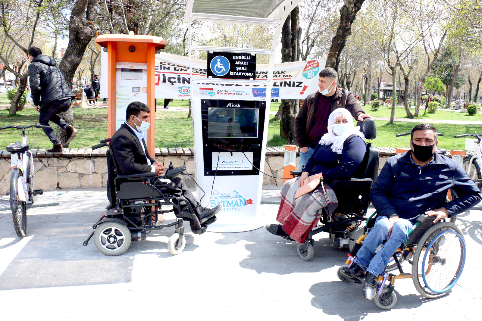 Belediye, Engelli Şarj İstasyonlarının bakımını sürdürüyor
