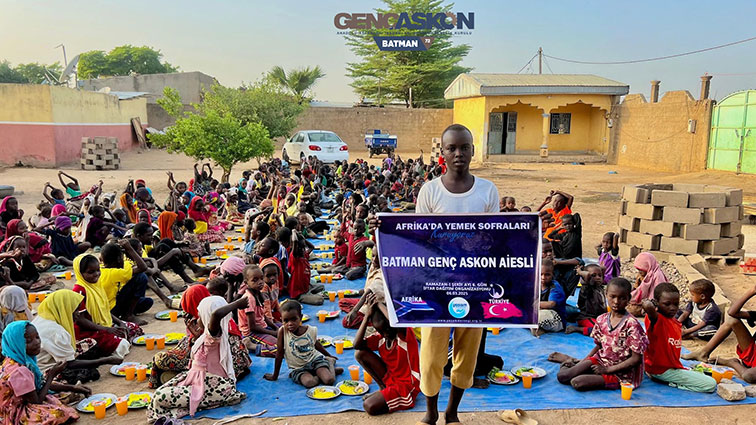 Genç ASKON Batman’dan Afrikalı Kardeşlerimize İftar Programı