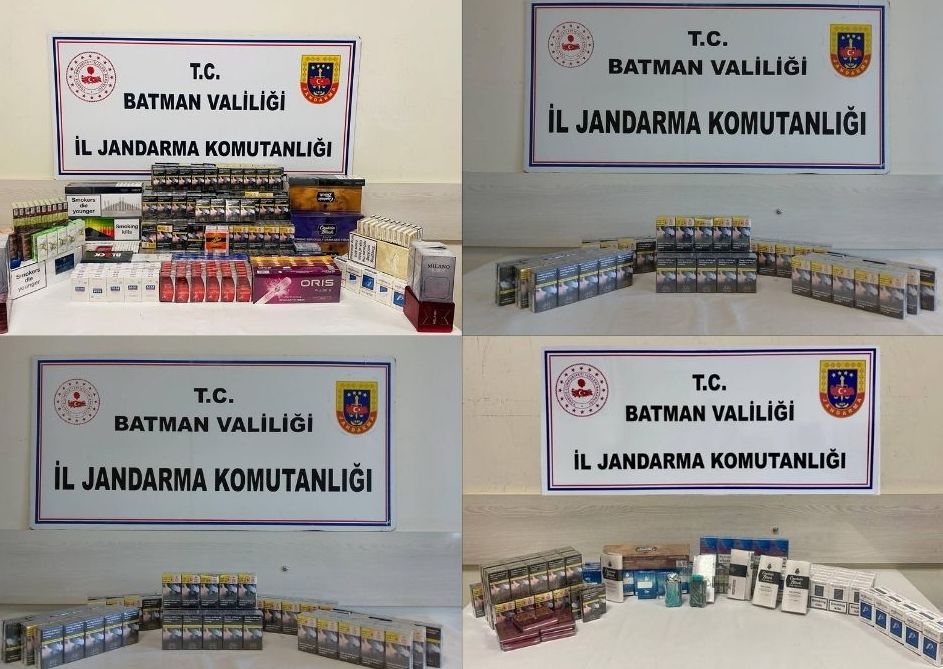 Hasankeyf’te Jandarma Kaçakçılığa geçit vermedi