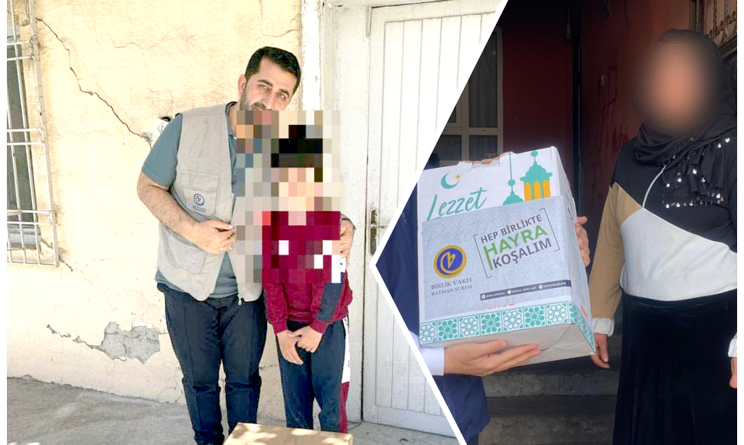 Birlik Vakfı Batman Şubesi’nden 1000 Aileye Gıda Yardımı