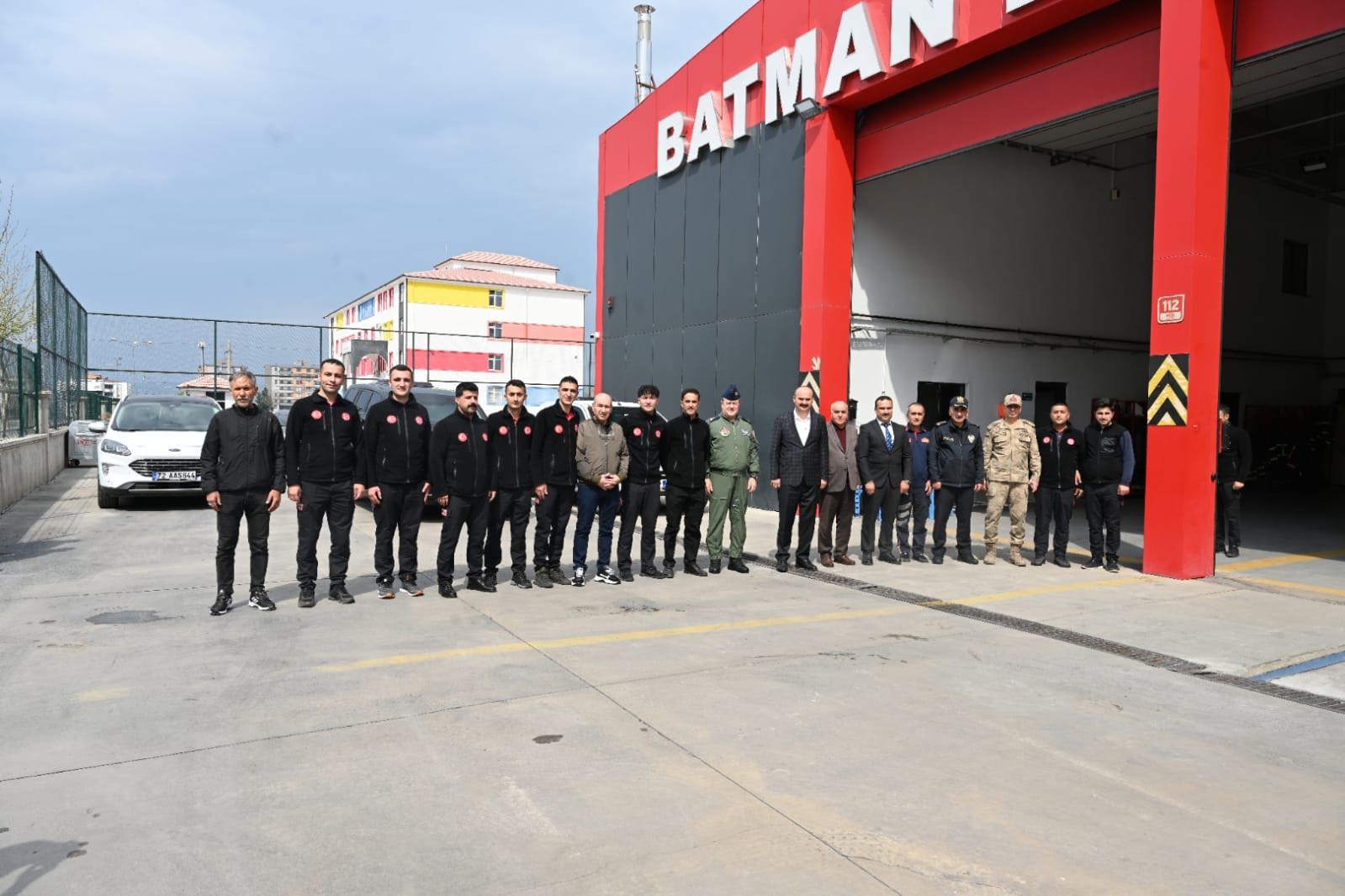 Vali Ekrem Canalp’ten İtfaiye Teşkilatına Bayram Ziyareti