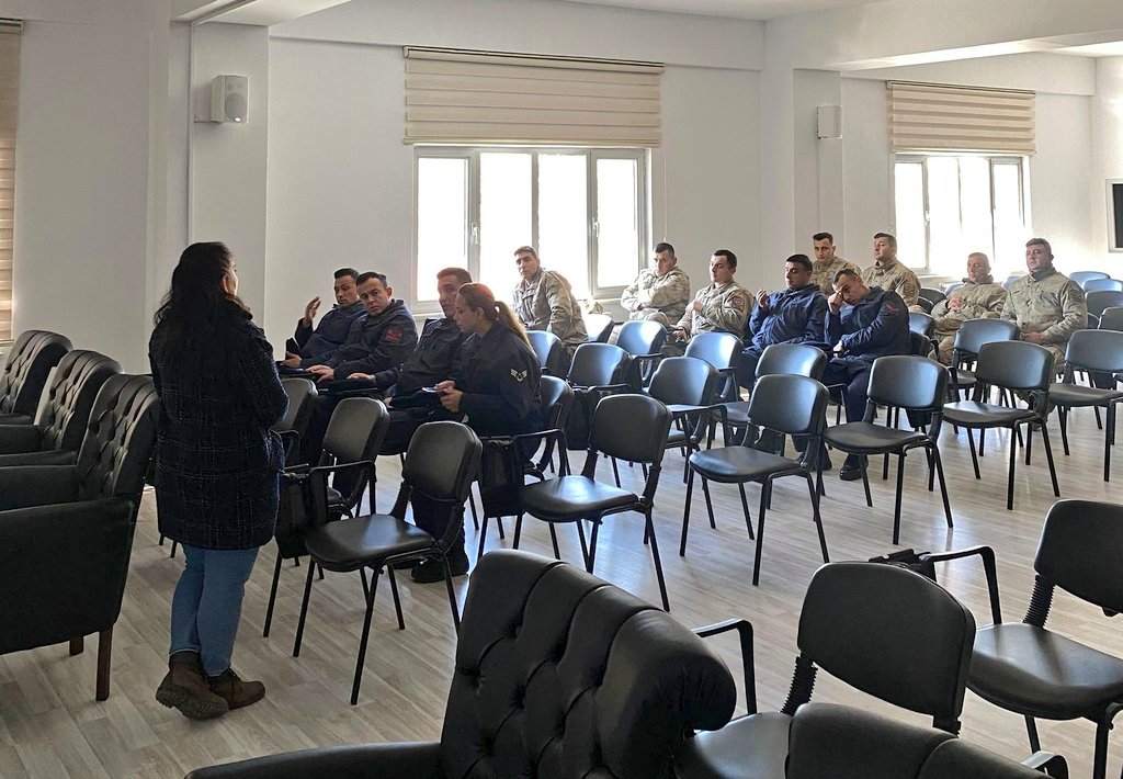 Jandarma personeline Kadına Yönelik Şiddetle Mücadele eğitimi verildi
