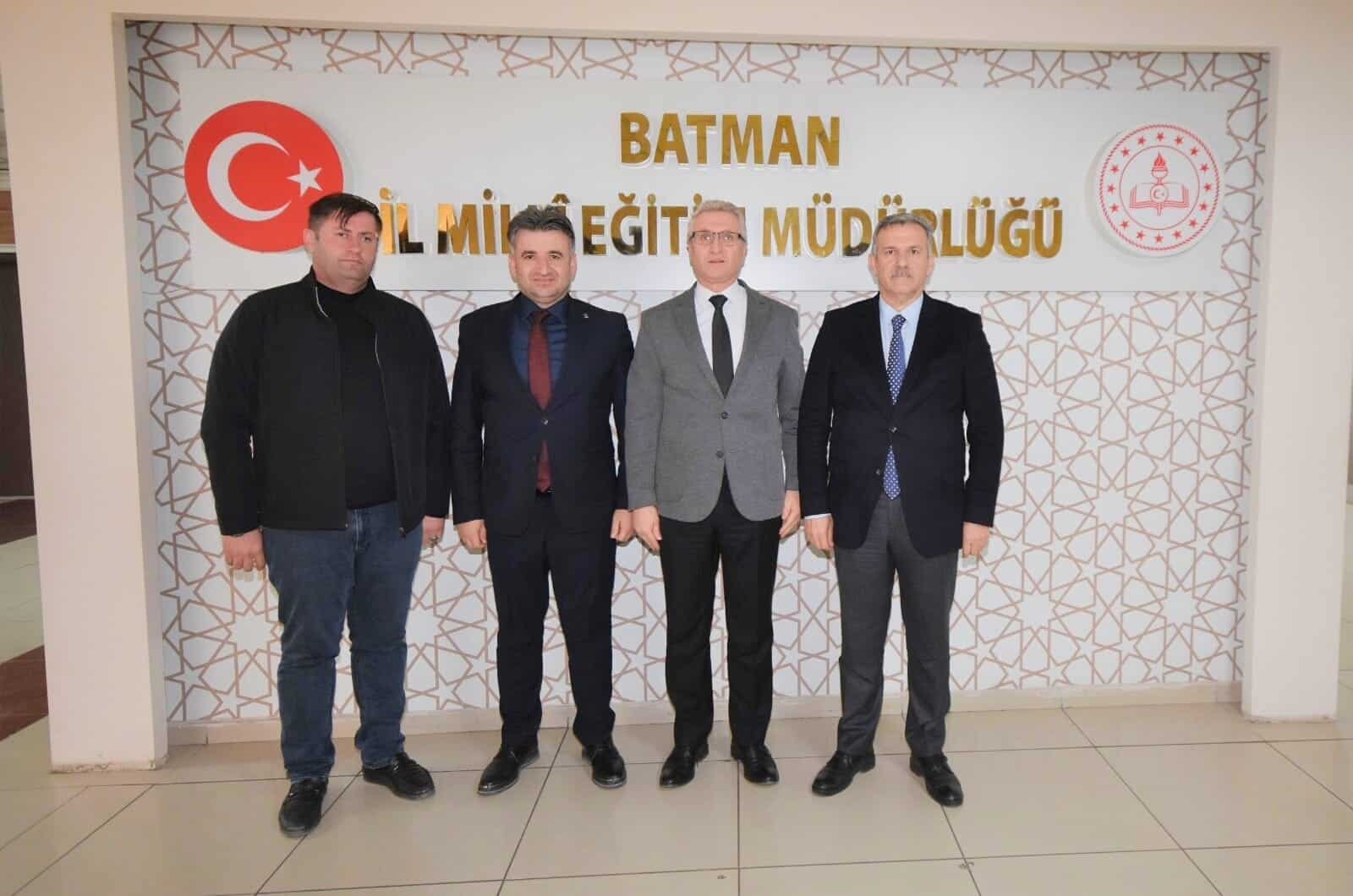 Kozluk Belediye Başkanı Işık’tan İl Milli Eğitim Müdürü Ciğer’e ziyaret