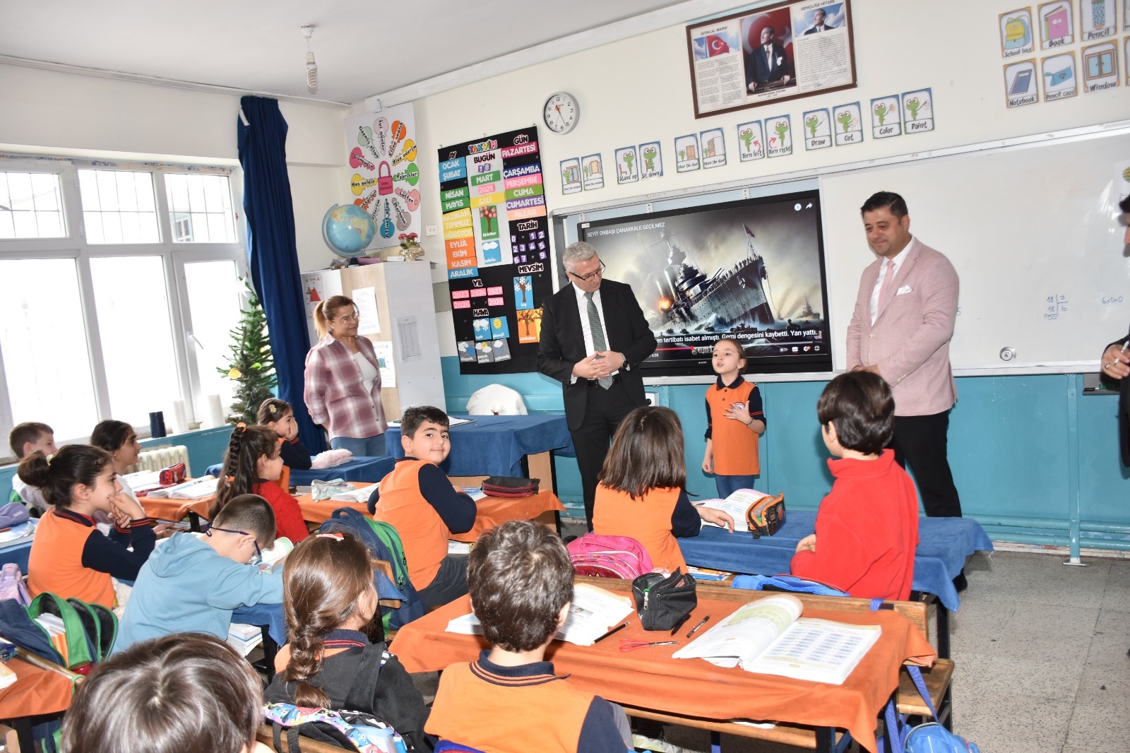 İl Milli Eğitim Müdürü Yaşar Ciğer’den Kültür İlkokulu’na Ziyaret