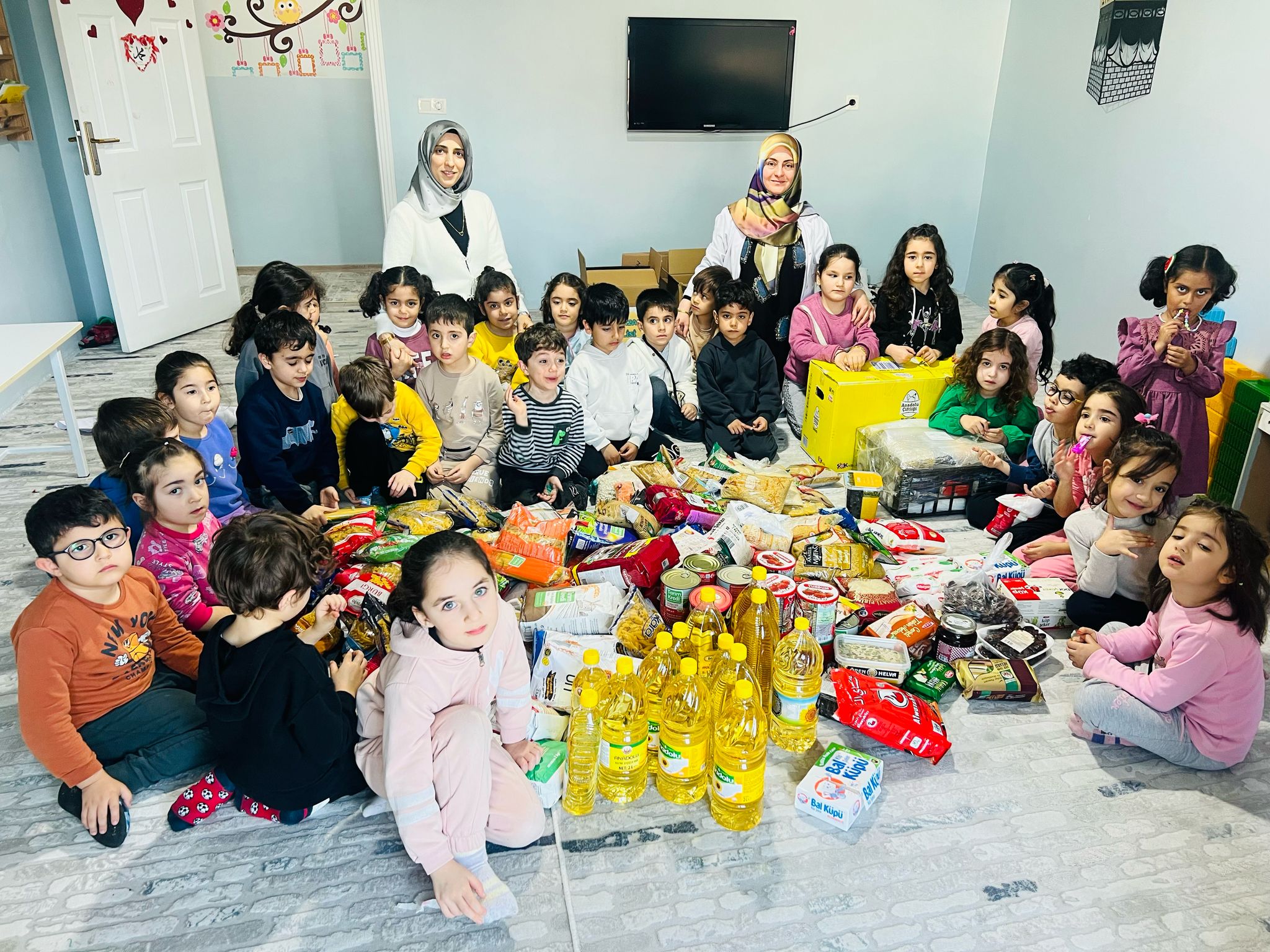 Kur’an Kursu öğrencilerinden iyilik hareketi