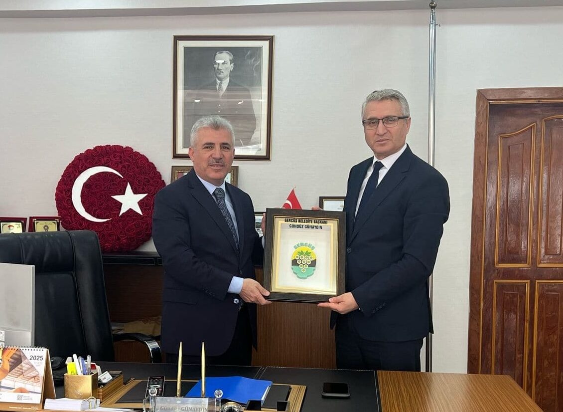 İl Milli Eğitim Müdürü Yaşar Ciğer’den Gercüş Belediye Başkanı Günaydın’a ziyaret