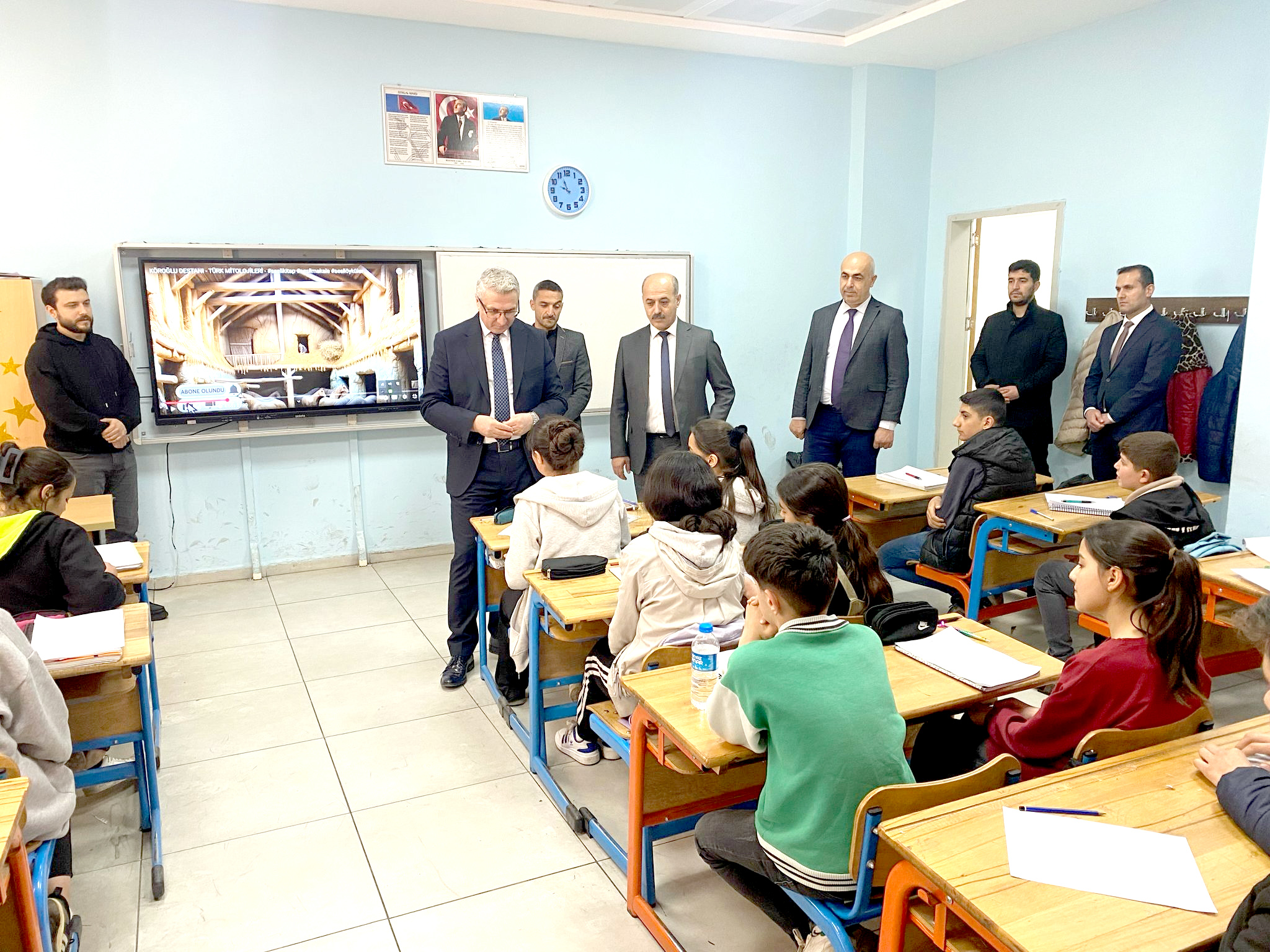 İl Milli Eğitim Müdürü Yaşar Ciğer’den Sason’a eğitim ziyareti