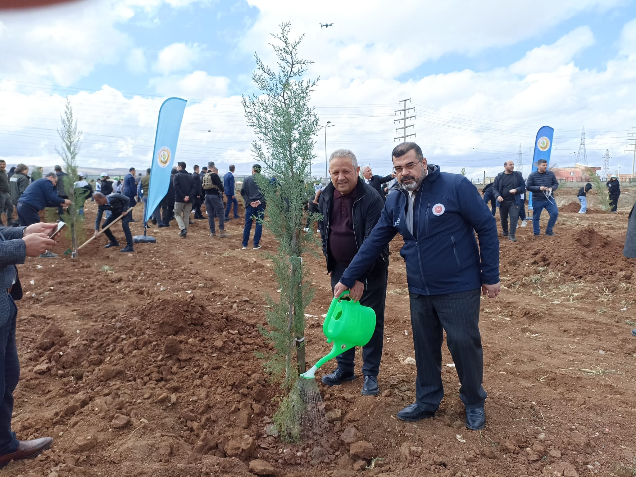 Müftü Durmuş fidan dikimi etkinliğine katıldı
