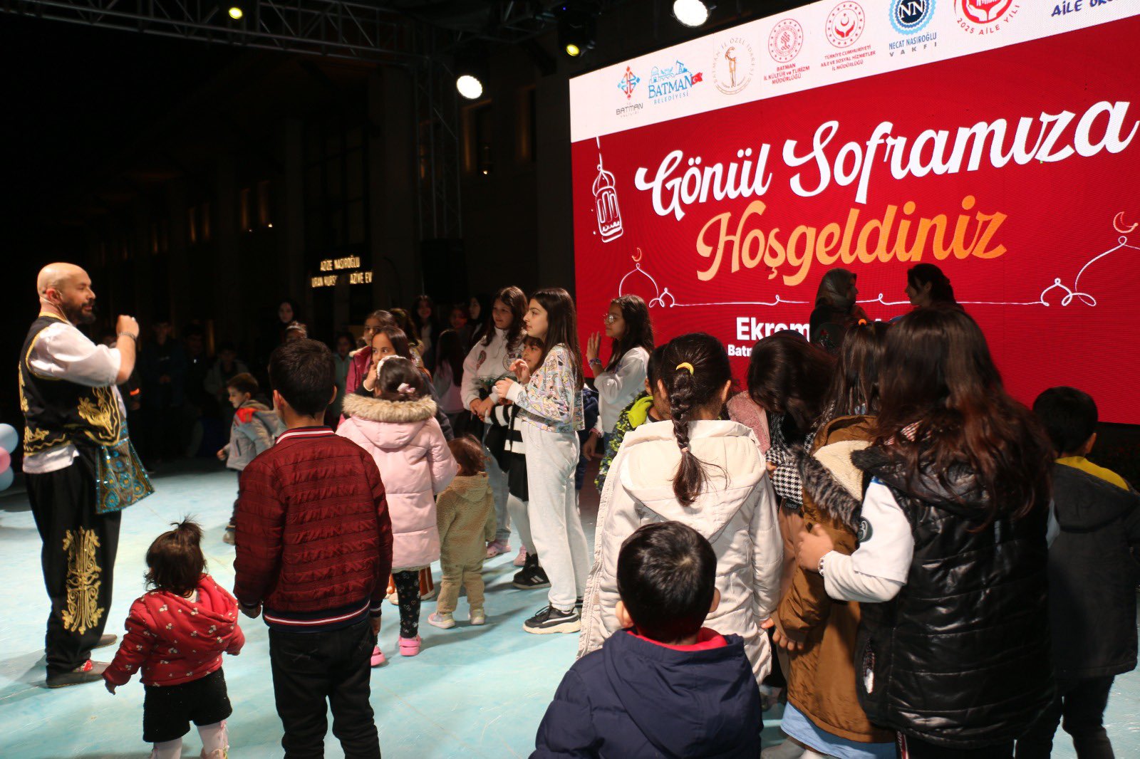 Çocuklar eğlenceye doydu