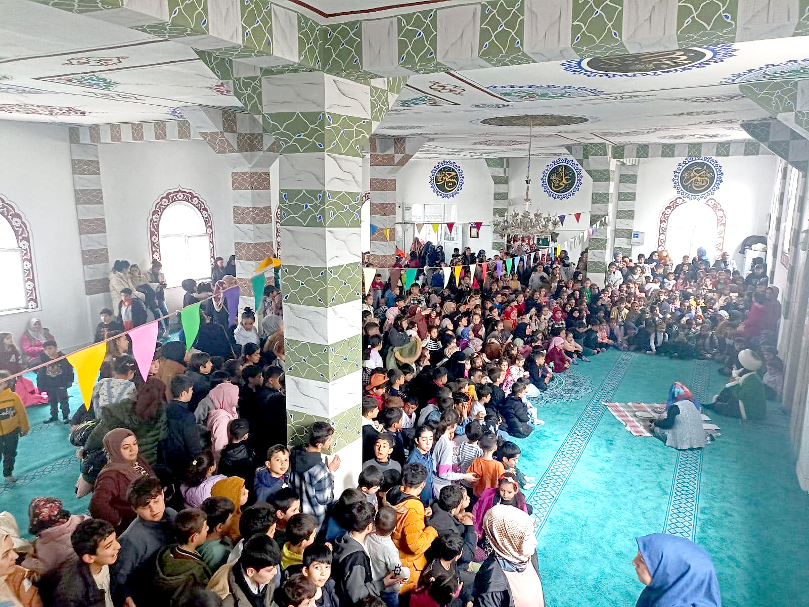 Ramazan çocuk şenliğine yoğun katılım