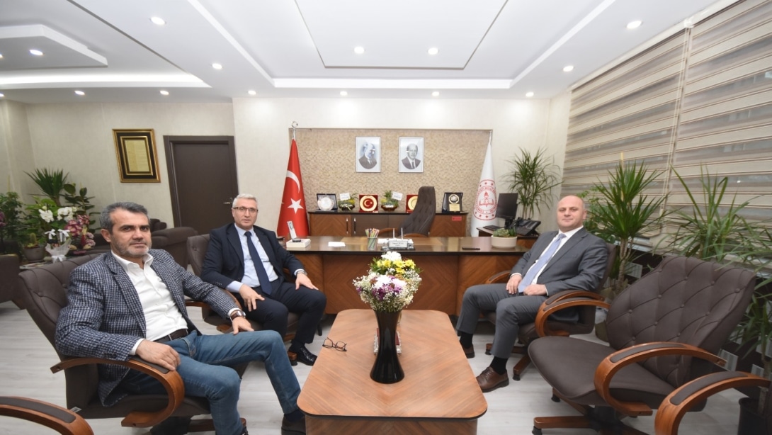 Siirt İl Milli Eğitim Müdürü Salih Sadoğlu’ndan hayırlı olsun ziyareti