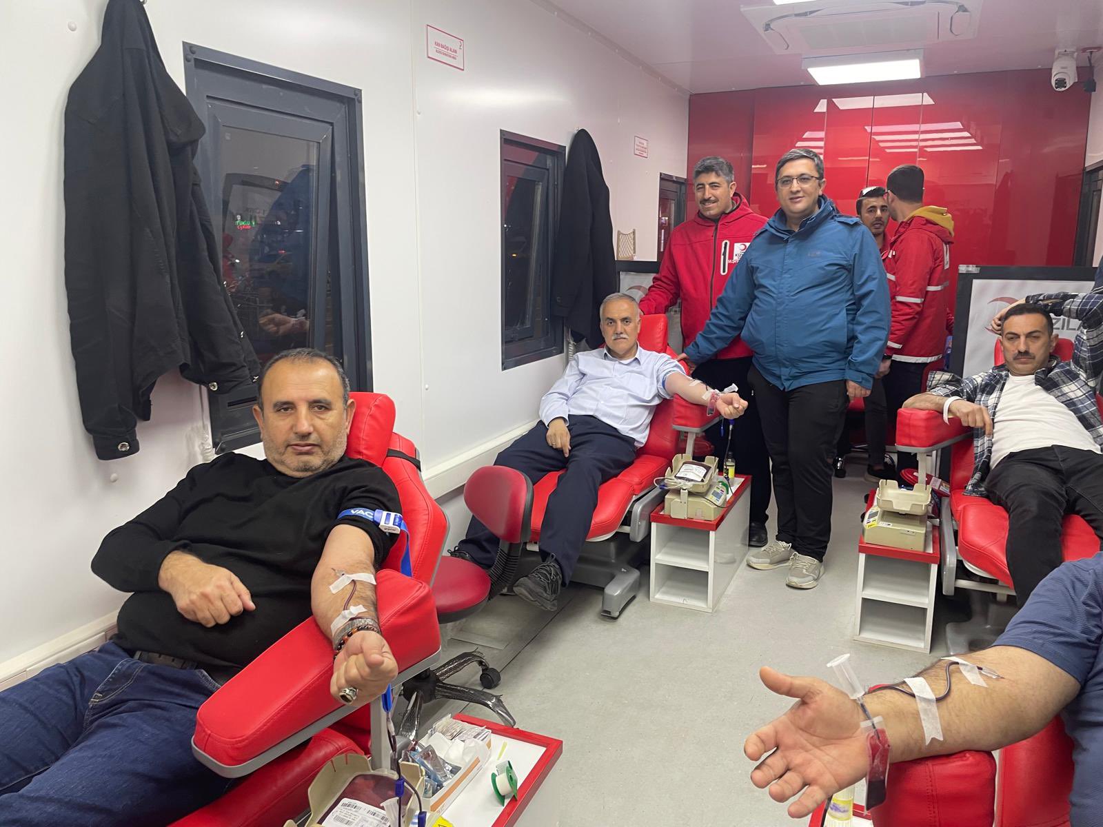 Tarım ve Orman Müdürlüğü’nden kan bağışına destek